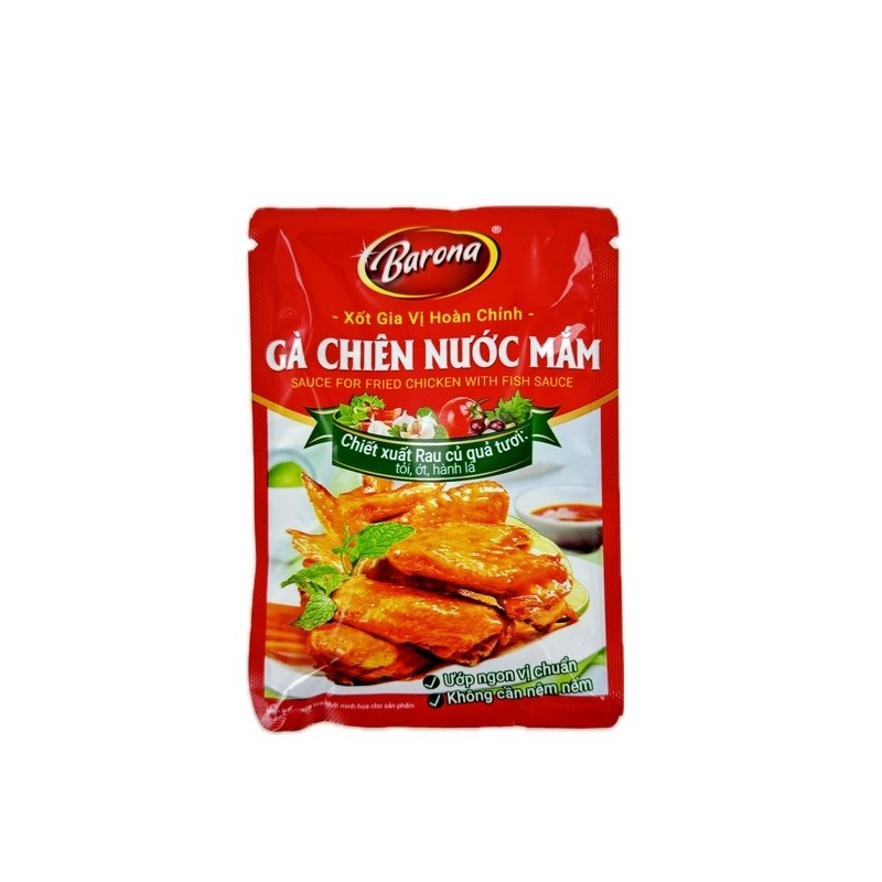 Sauce préparation poule frit à la sauce poisson BARONA 80g Vietnam