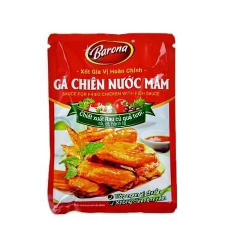 Sauce préparation poule frit à la sauce poisson BARONA 80g Vietnam