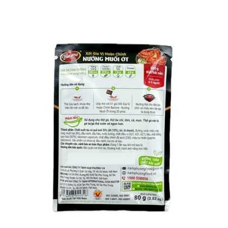 Sauce préparation grillade au sel pimenté BARONA 80g Vietnam