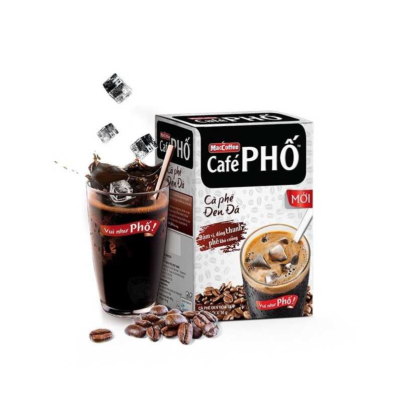 Cafe Pho nero solubile Pho MAC CAFFÈ 10x16g Vietnam