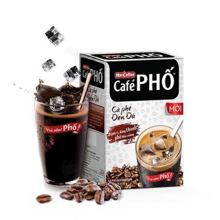 Café Pho schwarz löslich Pho MAC COFFEE 10x16g Vietnam