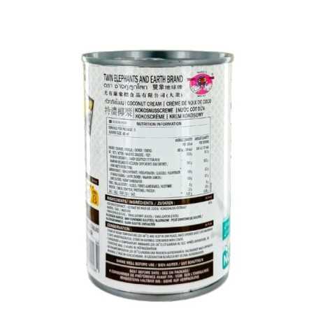 Crème coco ELEPHANTS 400ml Thailand