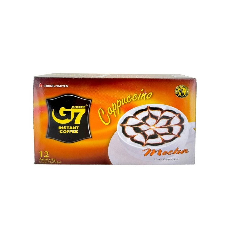Café instantané Mocha Cappuchino G7 12x18g Vietn
