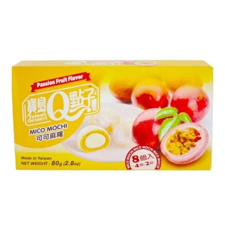 Mini Mochi saveur fruit passion 80g Taiwan