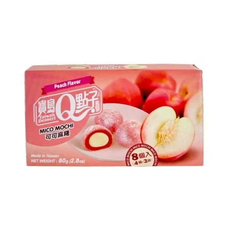 Mini Mochi saveur pêche 80g Taiwa
