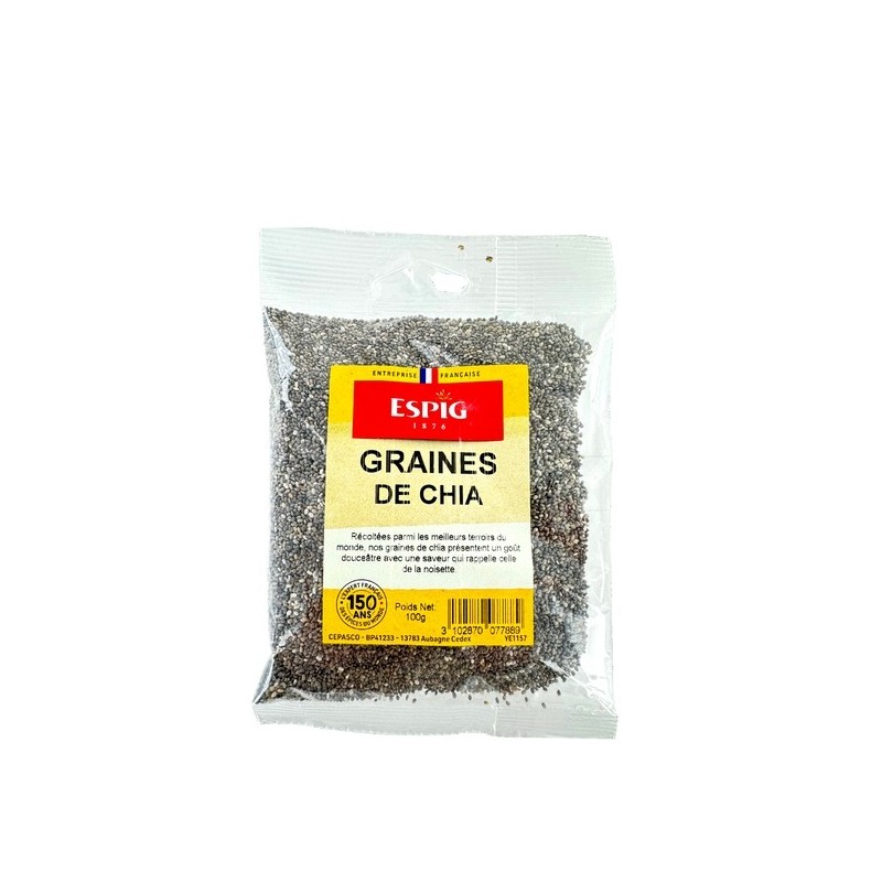 Graines de chia ESPIG 100g France