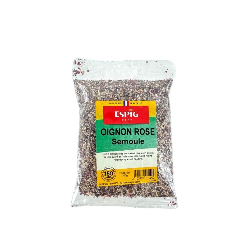 Oignon rose semoule ESPIG 100g France