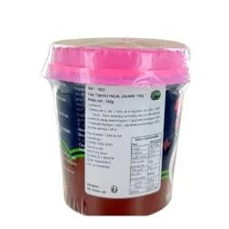 Topokki jjajang Halal en bol PINK ROCKET 140g Corée du Su