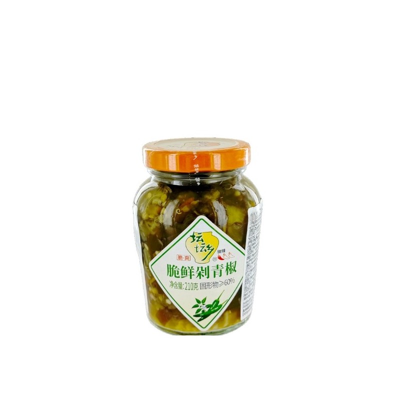 Piment vert haché TANTANXIANG 210g Chine