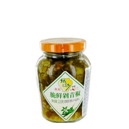 Piment vert haché TANTANXIANG 210g Chin