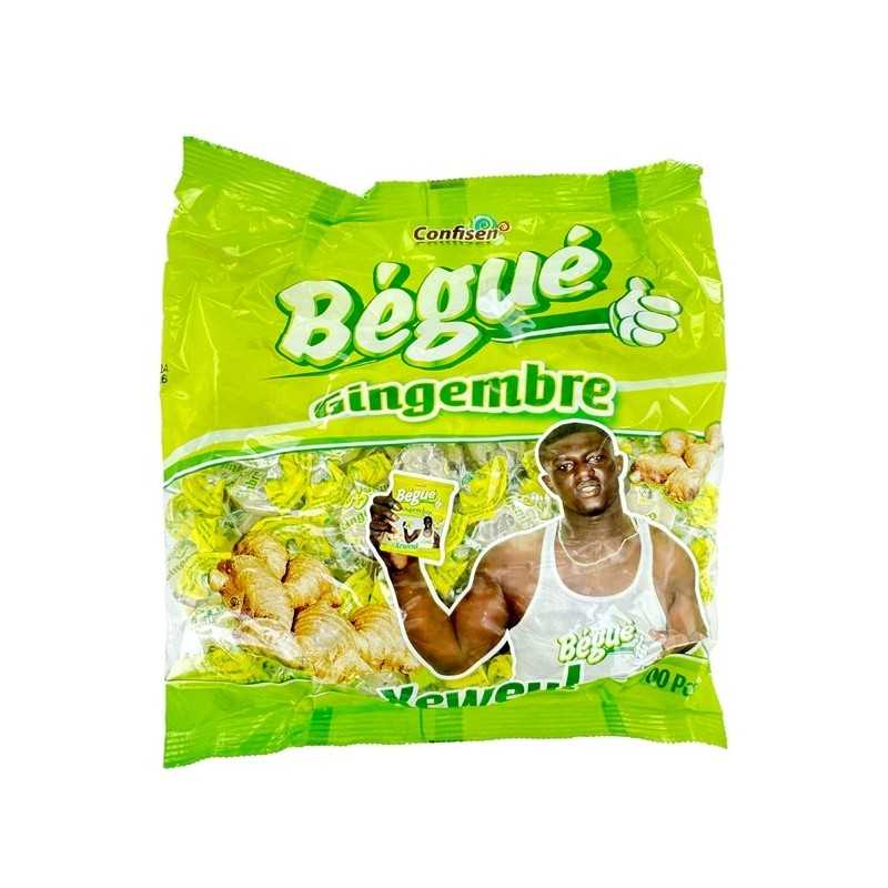 Bonbon gingembre Bégué CONFISEN 100pcs Dak Bonbon gingembre Bégué CONFISEN 100pcs Dak