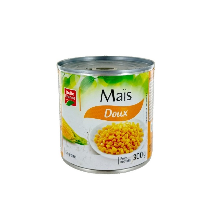 Maïs doux en grains BELLE FRANCE 300g Franc