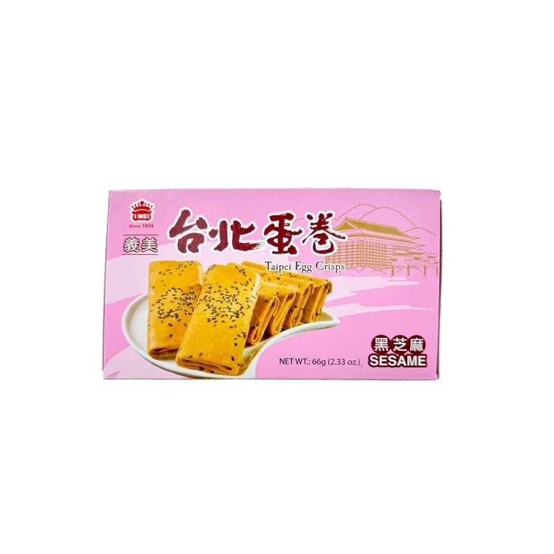 Biscuit Crêpe croutillant au sésame IMEI 66g Taiwan
