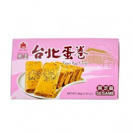 Biscuit Crêpe croutillant au sésame IMEI 66g Taiw