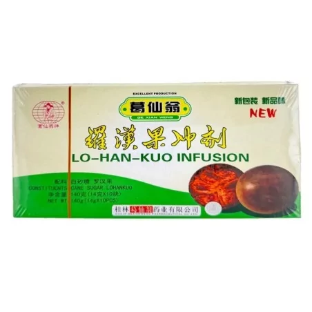 Infusion fruit Lo han kuo GE XIAN WENG 10x14g Chine