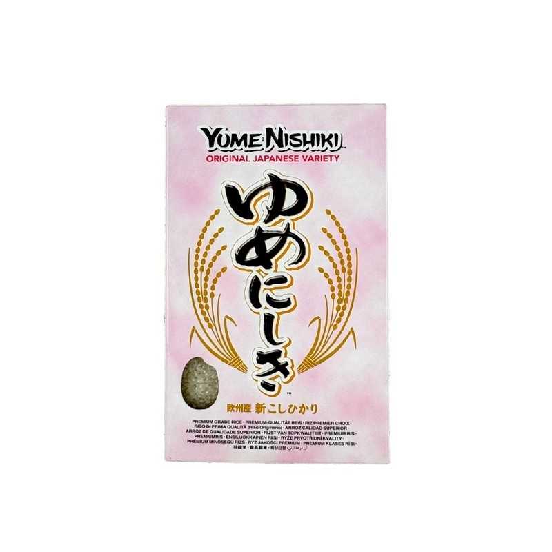 Riz rond japonais YUME NISHIKI pour sushi 1kg Italie Riz rond japonais YUME NISHIKI pour sushi 1kg Italie