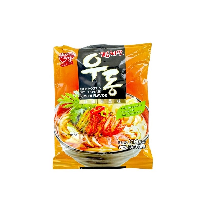 Soupe udon kimchi BON GO JANG 210g Corée du Su
