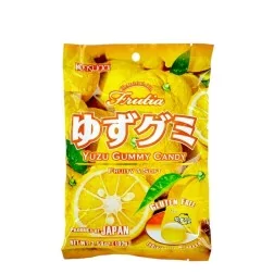 Bonbon Gummy yuzu KASUGAI 102g Japon