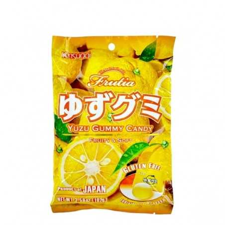 Bonbon Gummy yuzu KASUGAI 102g  Japon