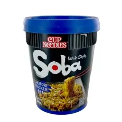 Nouilles Ramen sauté Yakisoba poulet yakitori NISSIN 89g Hongri