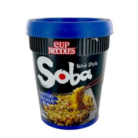 Nouilles Ramen sauté Yakisoba poulet yakitori NISSIN 89g Hongrie