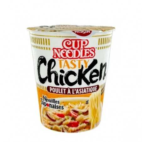Soupe nouilles ramen poulet à l'asiatique en cup NISSIN 63g Hongrie