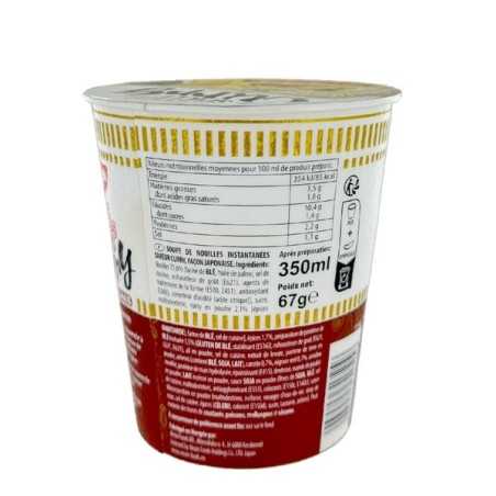Soupe nouilles ramen curry japonais NISSIN 67g Hongrie