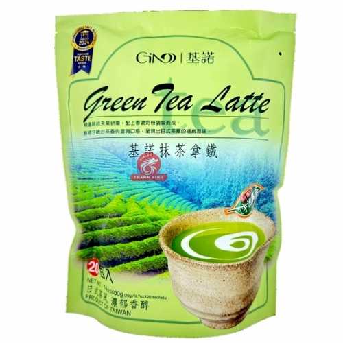 Préparation boisson thé vert latte GINO 400g Chine