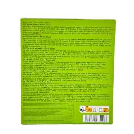 Bubble thé milk tea Matcha 120g Chine