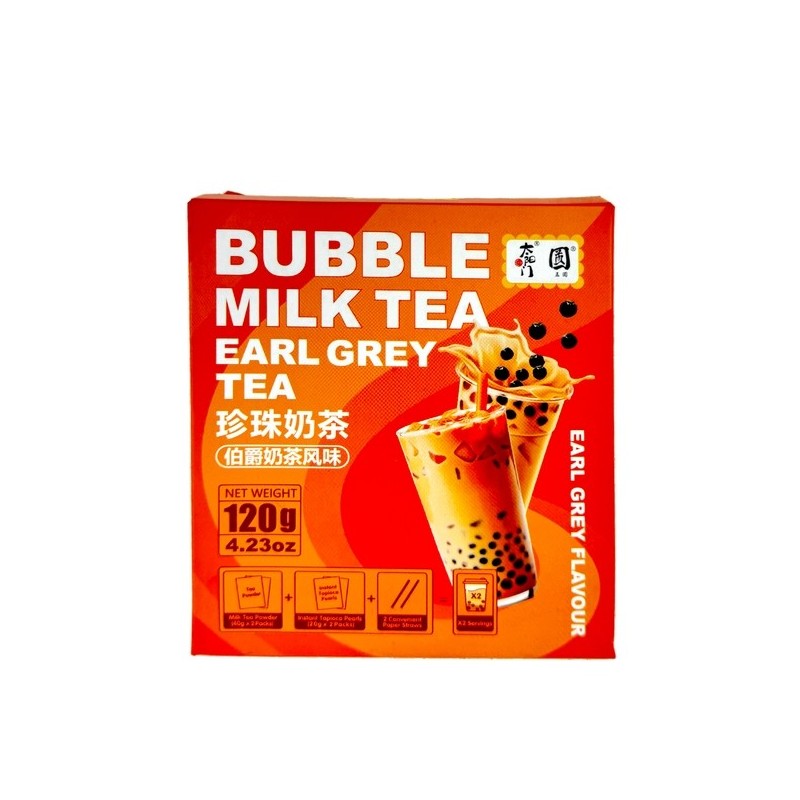Bubble thé milk tea Earl Grey 120g Chin