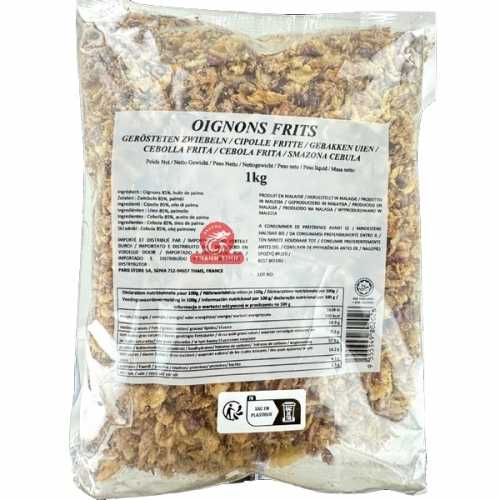 Oignon frit 1kg Malasie