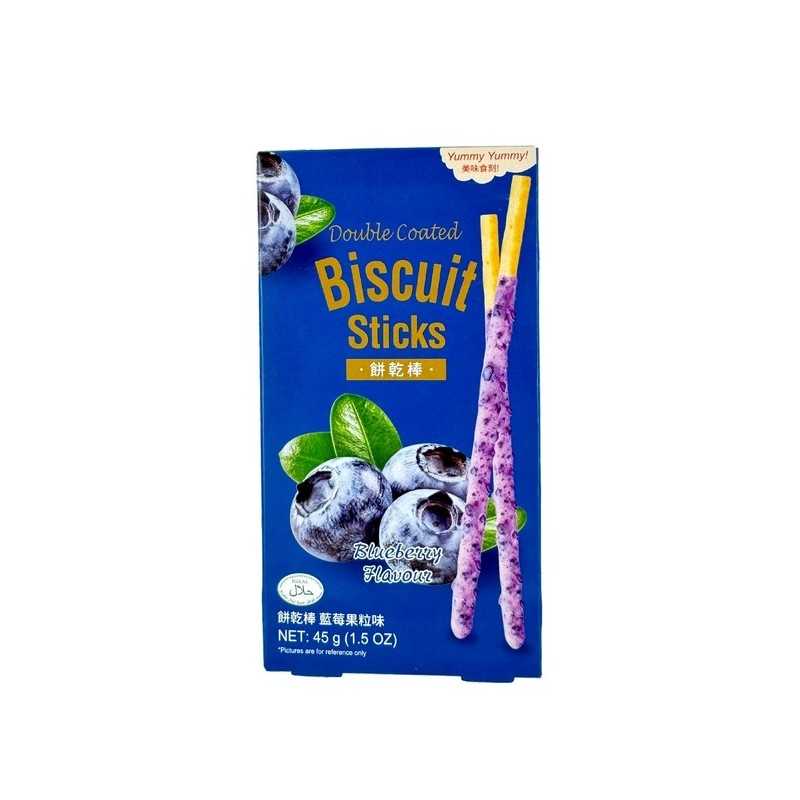 Biscuit stick myrtille YUMMY YUMMY 45g Chine Biscuit stick myrtille YUMMY YUMMY 45g Chine