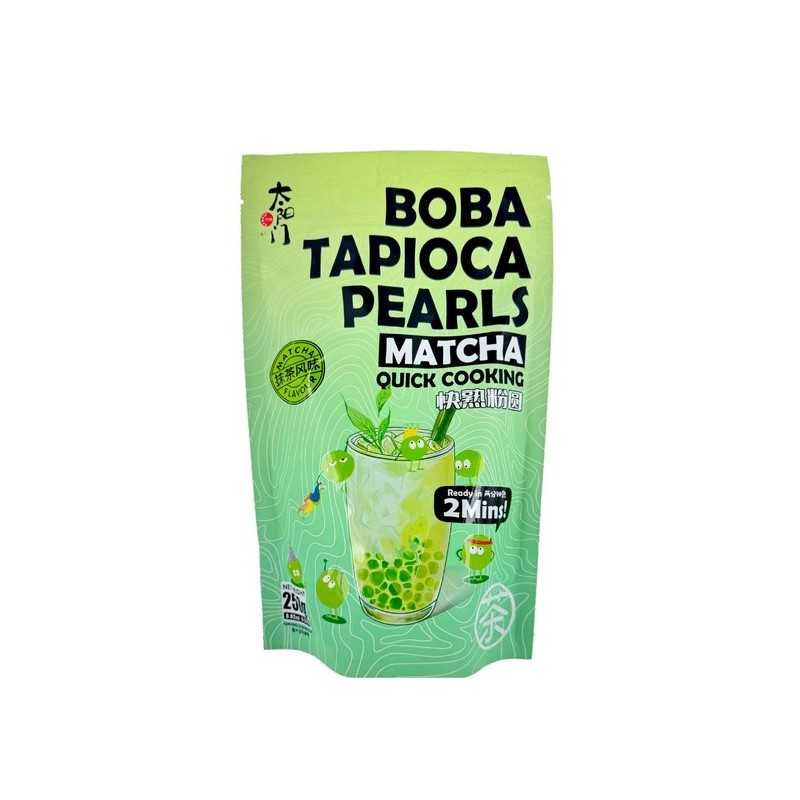Perle de tapioca saveur matcha 250g Chine Perle de tapioca saveur matcha 250g Chine