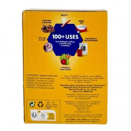 Bicarbonate de soude pur alimentaire ARM & HAMMER 454g USA