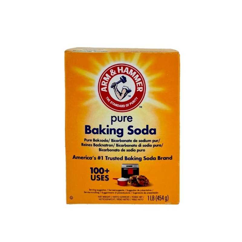 Bicarbonate de soude pur alimentaire ARM & HAMMER 454g USA