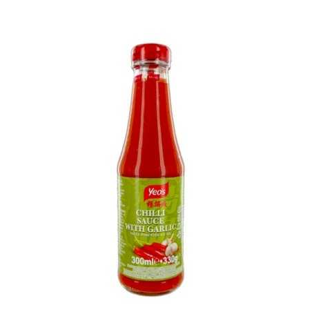 Sauce pimentée à l'ail Yeo's 330g Malaisie