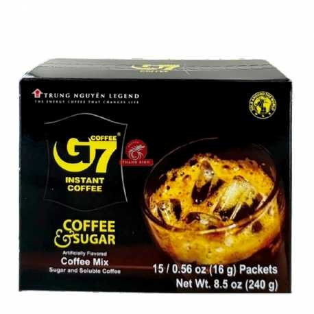 Café instantané sucré 2 en 1 G7 15x16g Vietnam