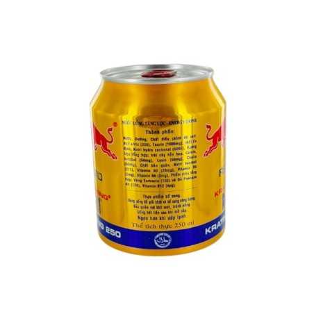 Boisson énergétique RedBull KRATINGDAENG 250ml Vietn