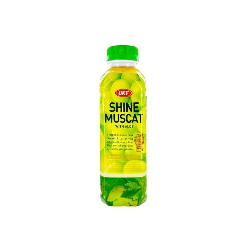 Boisson Aloe vera raisin OKF 500ml Corée du Su