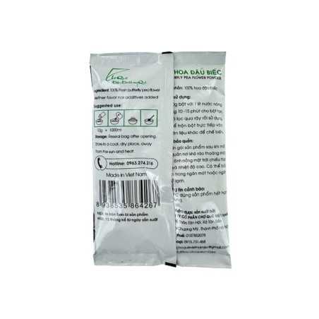 Fleur de pois bleu papillon en poudre 50g Vietnam