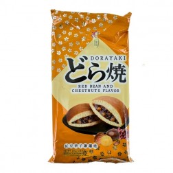 Gâteau Dorayaki haricot rouge et marron 165g Taiwan
