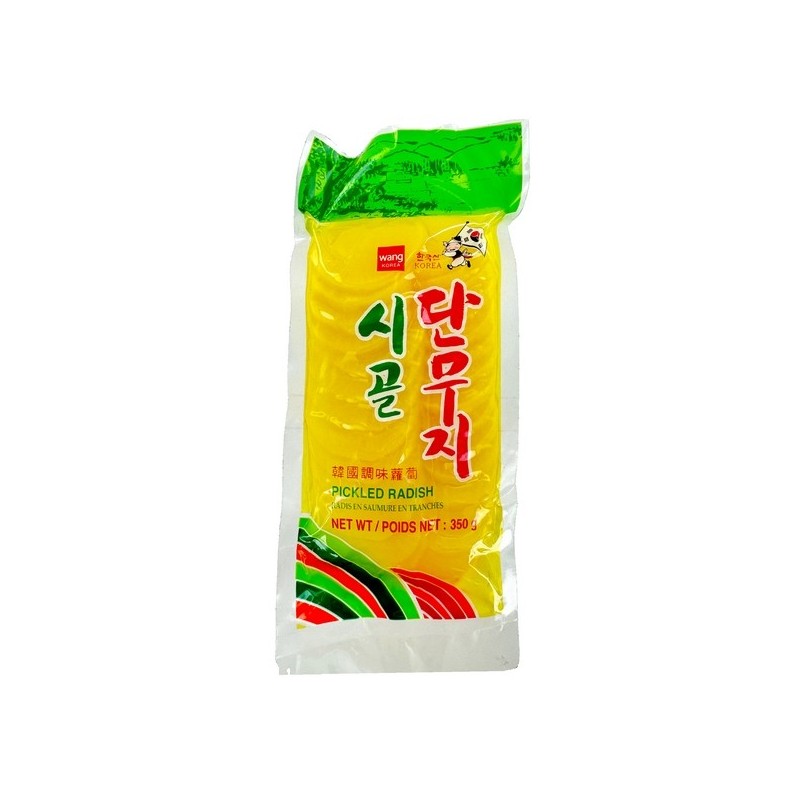 Radis en saumure en tranches WANG 350g Coré
