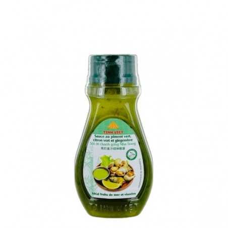 Sauce piment vert , citron vert et gingembre TINH VIET 200g Vietnam