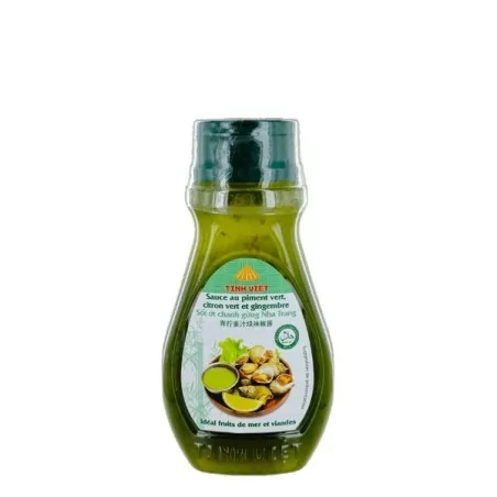 Sauce piment vert , citron vert et gingembre TINH VIET 200g Vietnam