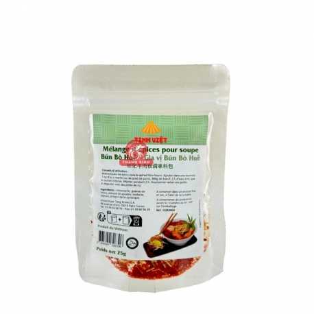 Mélange d'épices soupe Bun Bo Hue TINH VIET 25g Vietn