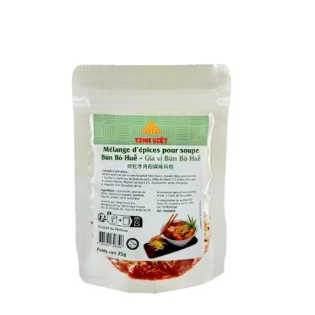 Mélange d'épices soupe Bun Bo Hue TINH VIET 25g Vietn
