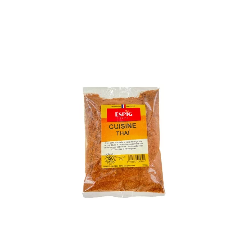 Mélange d'épices Cuisine Thai ESPIG 100g France