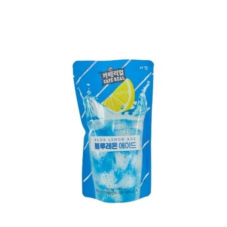 Boisson blue lemon ADE CAFE REAL 230ml Corée
