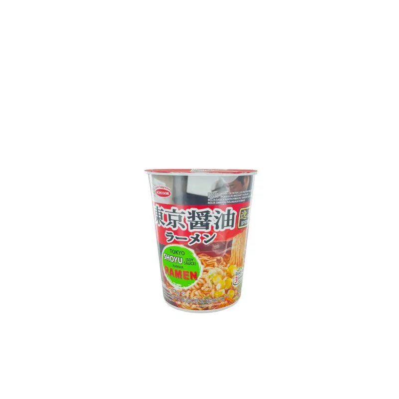 Soupe nouille ramen sauce soja Tokyo shoyu ACECOOK 73g Japon Soupe nouille ramen sauce soja Tokyo shoyu ACECOOK 73g Japon