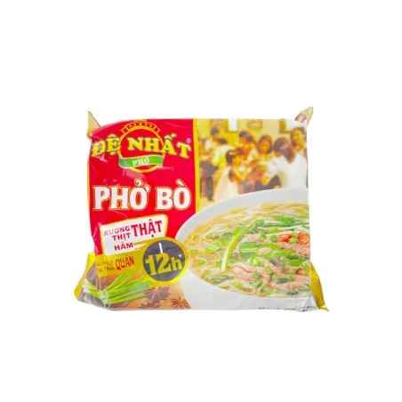 Soupe Vermicelle Pho bœuf DE NHAT 68g Vietnam